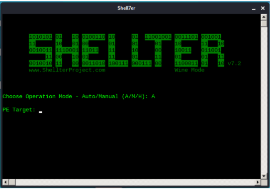 Утилита Shellter: Теория, первый запуск и авто-режим + результаты тестов антивирусов